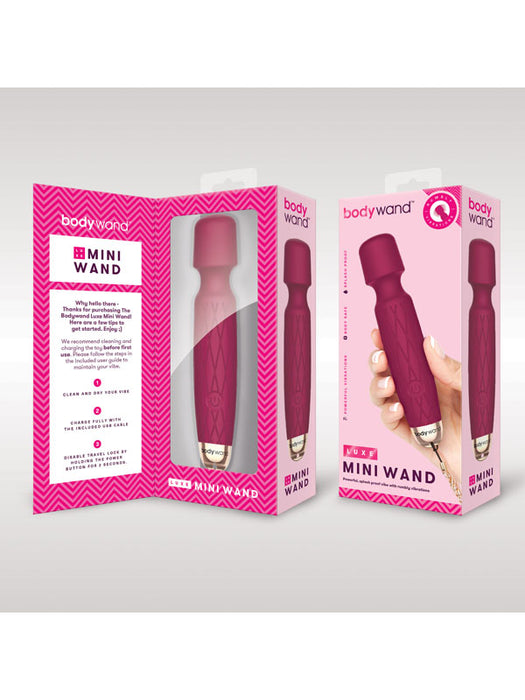 Bodywand Luxe Mini Rechargeable Massager Pink