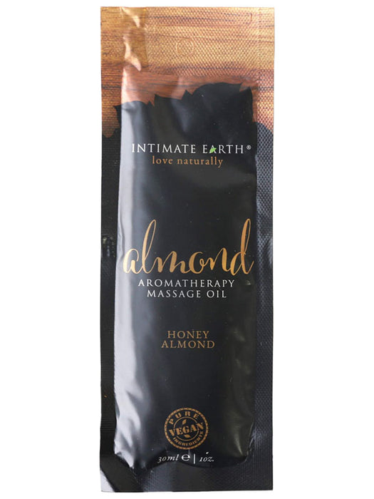 Intimate Earth Almond Massage Oil Foil 30ml/1oz