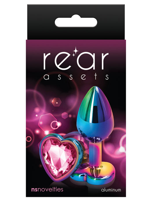 Rear Assets Mulitcolor Heart Small Pink