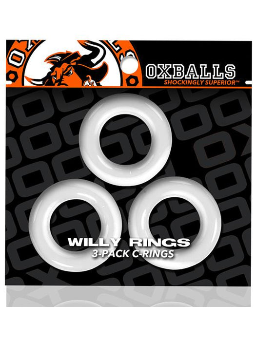 Oxballs WILLY RINGS 3-pack cockrings white