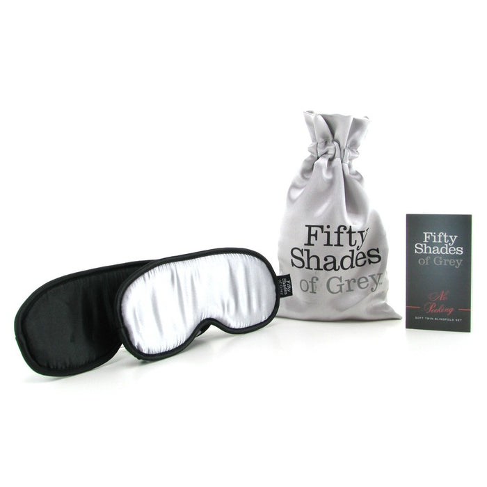 Fifty Shades of Grey - No Peeking Blindfold 2 Pack