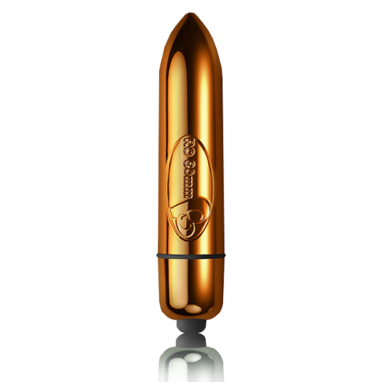 Rocks Off 80mm Single Speed Bullet - Copper