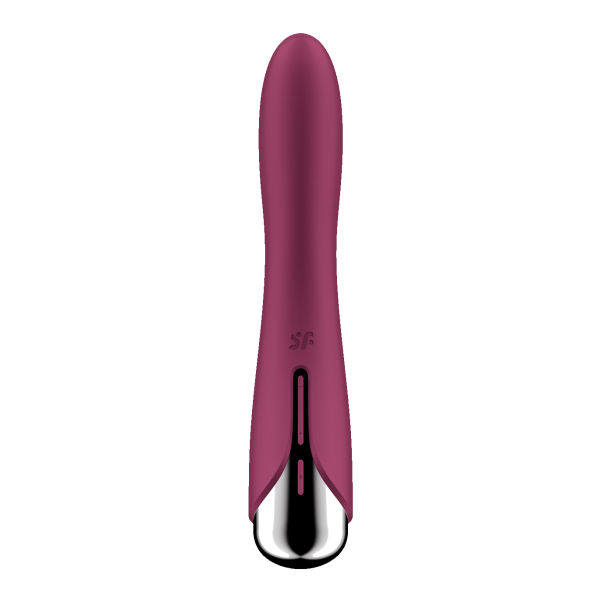 Satisfyer Spinning Vibe 1 Rechargeable Rotating Vibrator - Red