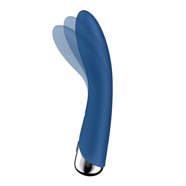 Satisfyer Spinning Vibe 1 Rechargeable Rotating Vibrator - Blue