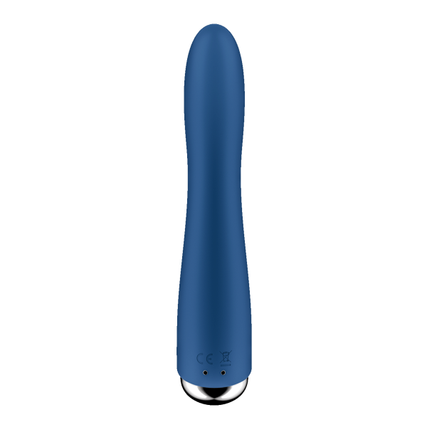 Satisfyer Spinning Vibe 1 Rechargeable Rotating Vibrator - Blue
