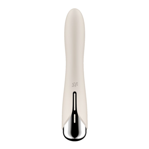 Satisfyer Spinning Vibe 1 Rechargeable Rotating Vibrator - Beige