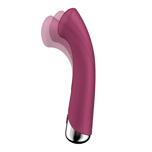 Satisfyer Spinning G-Spot 1 Rechargeable Rotating Vibrator - Red
