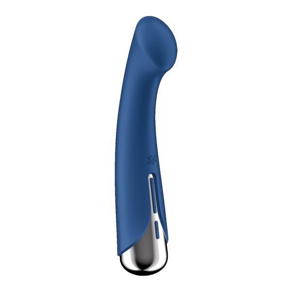 Satisfyer Spinning G-Spot 1 Rechargeable Rotating Vibrator - Blue