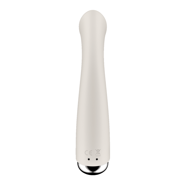 Satisfyer Spinning G-Spot 1 Rechargeable Rotating Vibrator - Beige