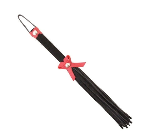 Looking for a flogger with leather bow?