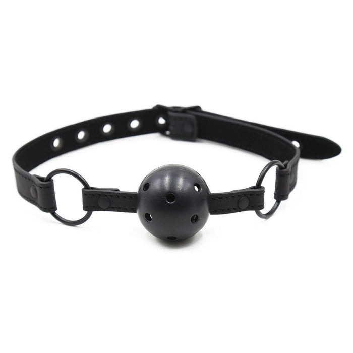 Everyday Sexy Leather Breathable Ball Gag