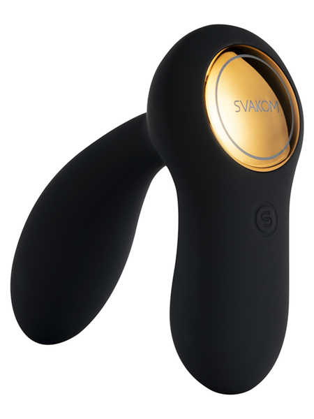 Svakom Vick Neo App Controlled Rechargeable Interactive Prostate Perineum Stimulator Black