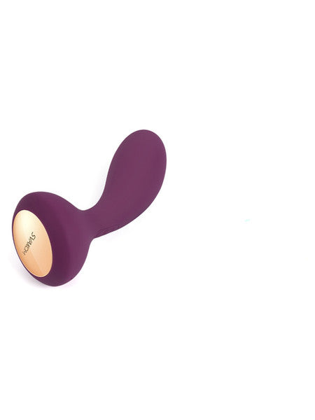 Svakom Julie Rechargeable Prostate G-Spot Vibrator with Remote Control Violet