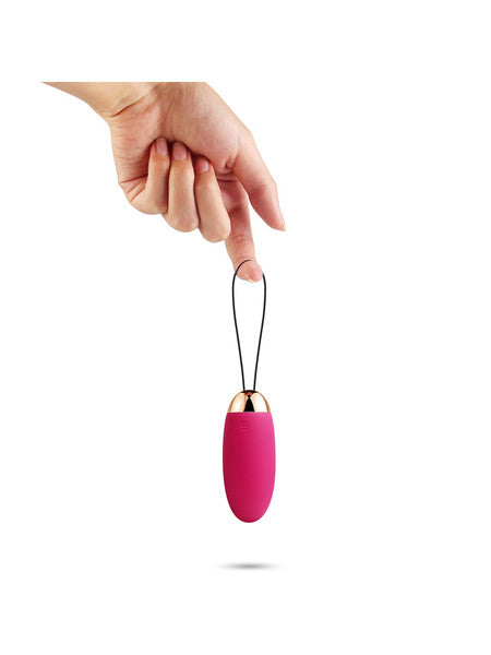 Svakom Elva Rechargeable Bullet Vibrator with Remote Control Plum Red