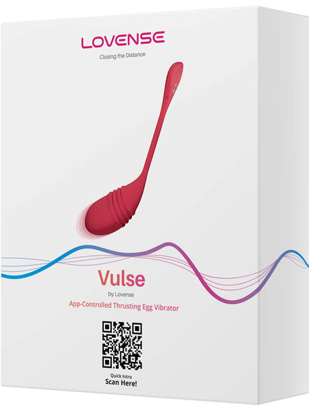 Lovense Vulse Bluetooth Hands-Free Thrusting Egg Vibrator