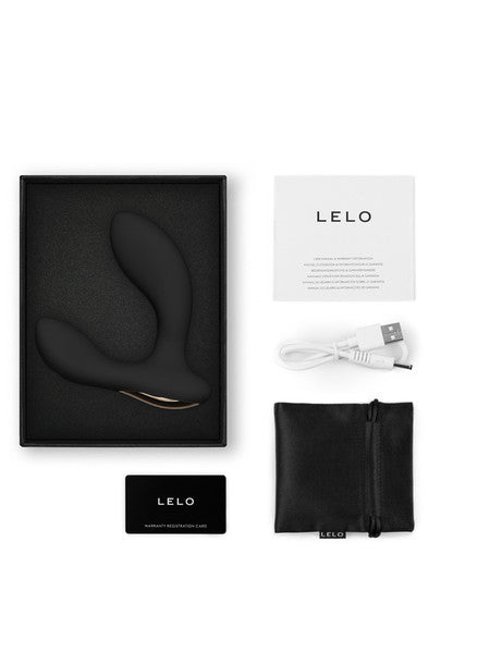 Lelo Hugo 2 App Controlled Rechargeable Prostate Massager - Black