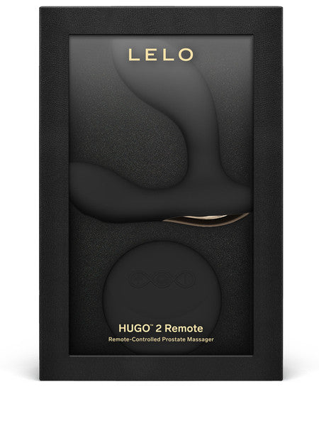 LELO Hugo 2 Rechargeable Remote Controlled Prostate Massager - Black
