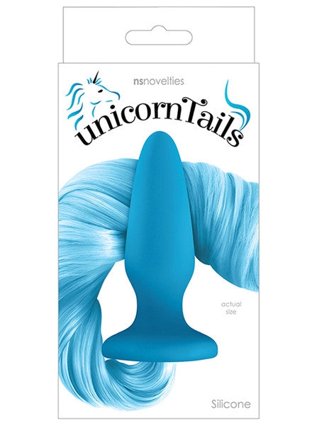 Unicorn Tails Butt Plug - Blue