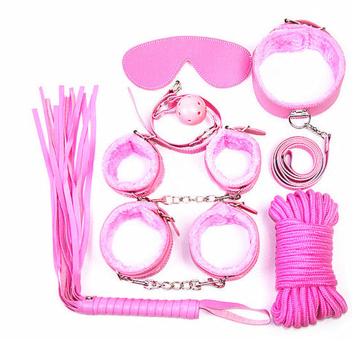 Complete S&M Bondage Gear Pink colour