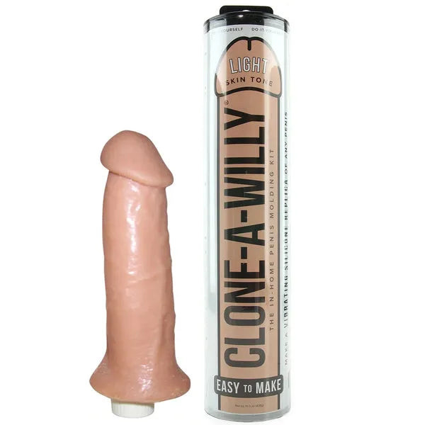 Clone A Willy Vibrating Kit - Light Skin Tone
