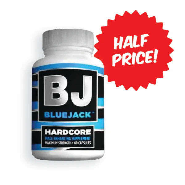 BLUE JACK Natural Herbal Sexual Performance Enhancer - 60caps