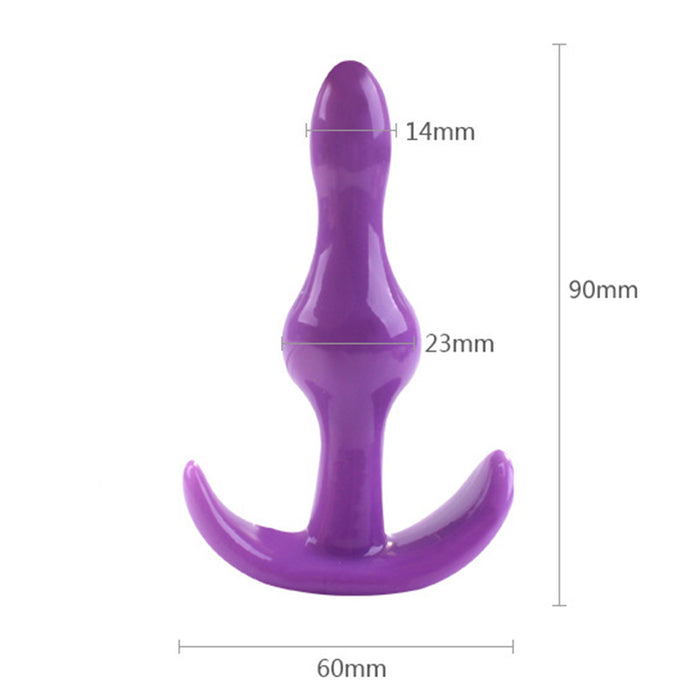 Everyday Sexy Ripple Butt Plug - Purple