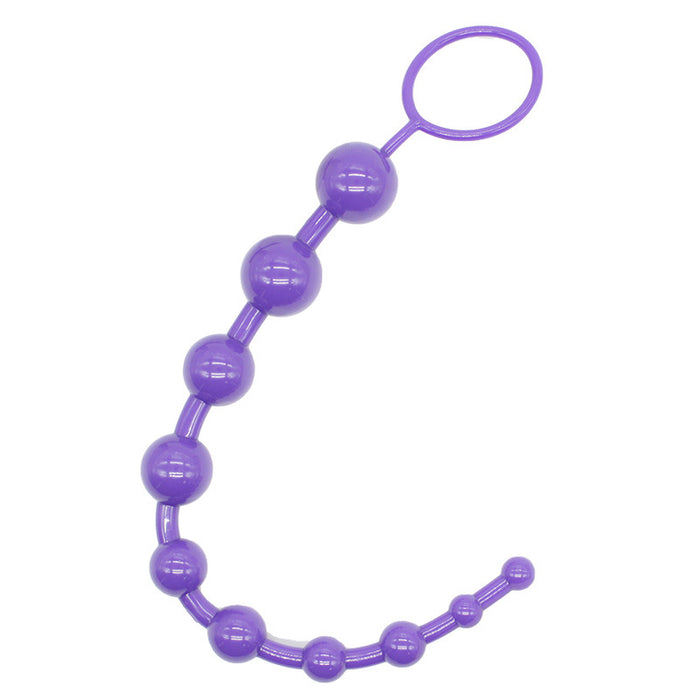 Everyday Sexy 10 Ball Anal Beads - Purple
