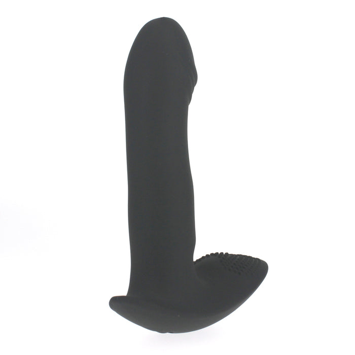 Everyday Sexy Strapless Strap On G-Spot Vibrator - Black