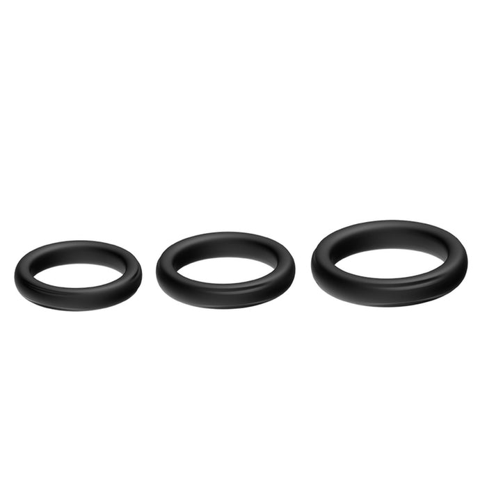 Everyday Sexy Silicone 3 Piece Cock Ring Set