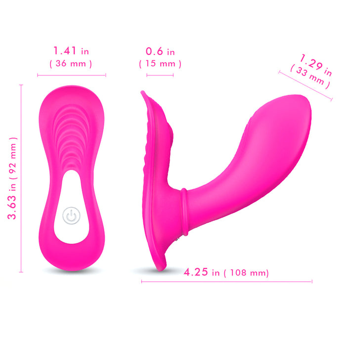 Everyday Sexy Strap-On Vibrator - Pink