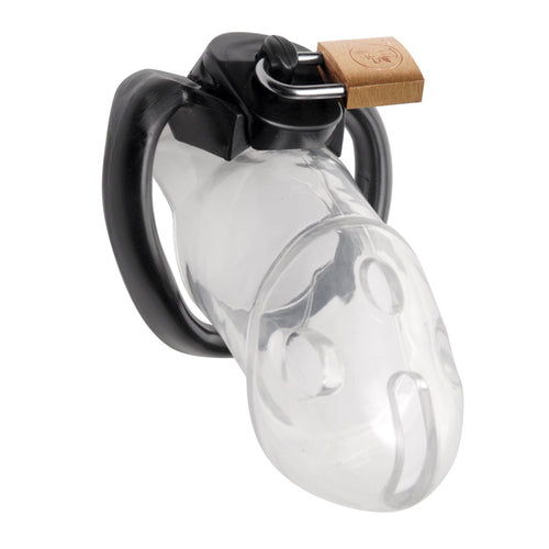 Everyday Sexy Locking Chastity Device - Clear