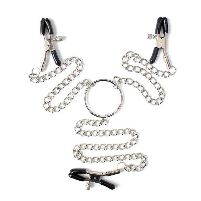 Everyday Sexy Nipple & Clit Clamps With Chain