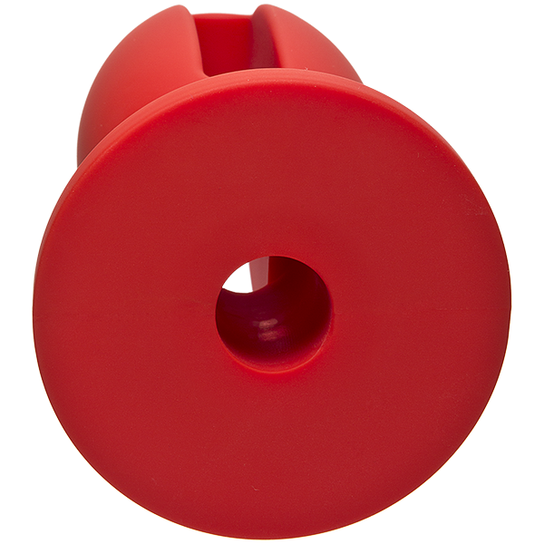 Kink Wet Works 4Inch Silicone Lube Luge Plug - Red