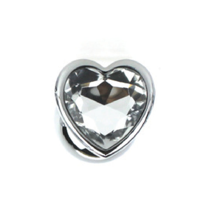 Everyday Sexy Stainless Steel Heart Butt Plug Large