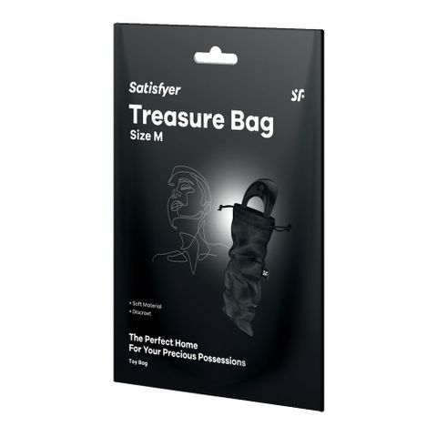Satisfyer Treasure Bag Medium - Black