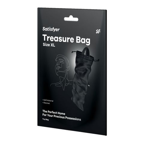 Satisfyer Treasure Bag XL - Black