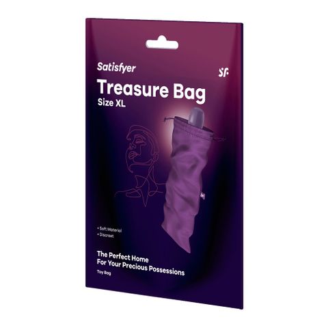 Satisfyer Treasure Bag XL - Violet