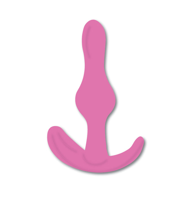 Everyday Sexy Ripple Butt Plug - Pink