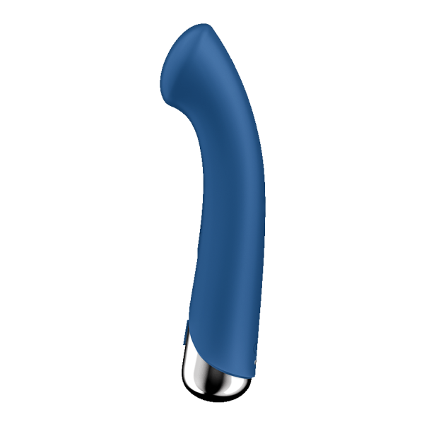 Satisfyer Spinning G-Spot 1 Rechargeable Rotating Vibrator - Blue