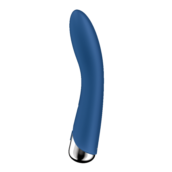 Satisfyer Spinning Vibe 1 Rechargeable Rotating Vibrator - Blue
