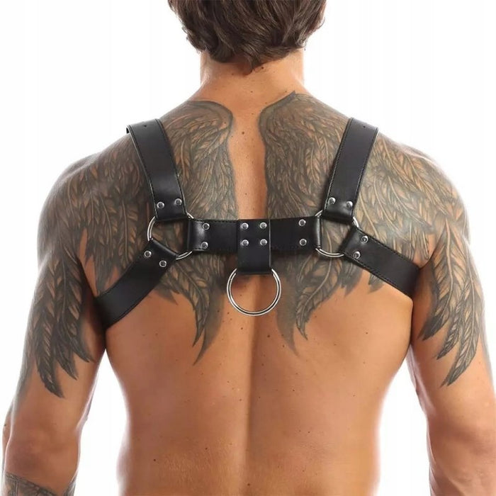 Everyday Sexy Leather Upper Body Male Harness