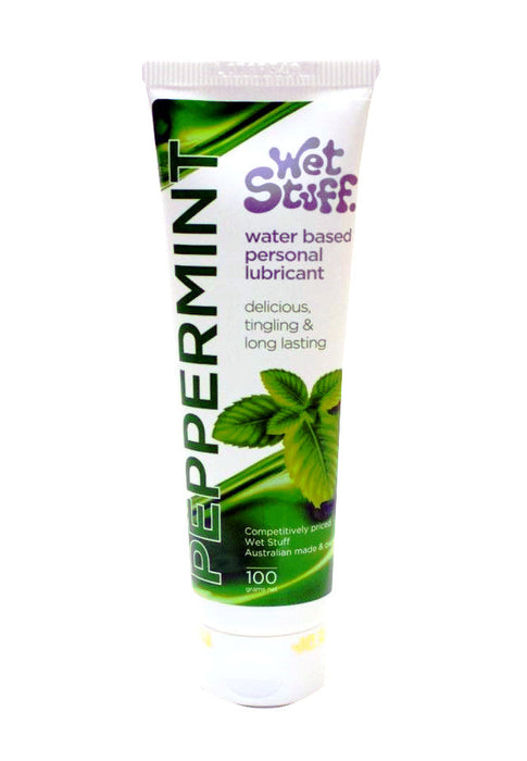 Wet Stuff Flavoured Waterbased Lubricant 100g - Peppermint