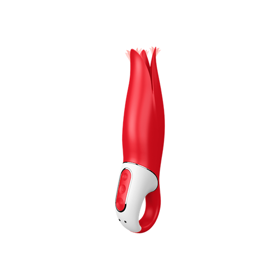 Satisfyer Power Flower Vibrator - Deep Red