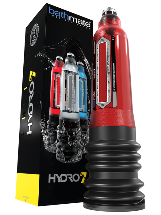 Bathmate Hydro7 Penis Pump (5-7 Inches) Red