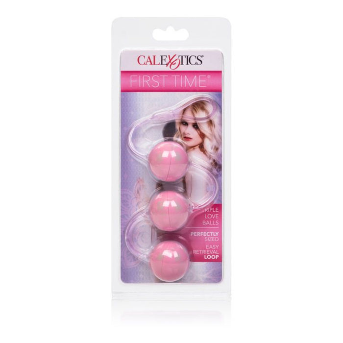First Time Love Balls Triple Lover - Pink
