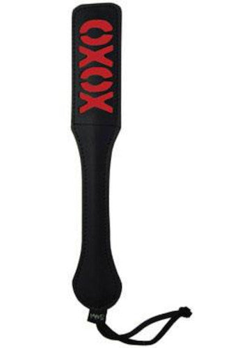 Sex & Mischief XOXO Paddle - Black