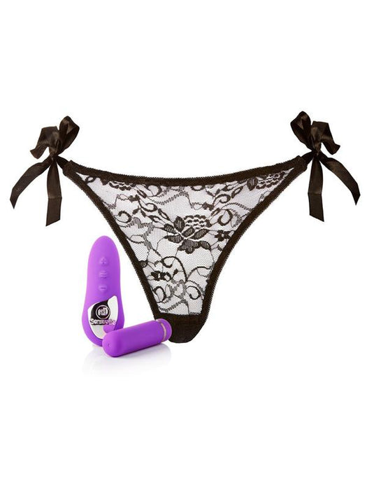 NU Sensuelle Pleasure Panty Purple