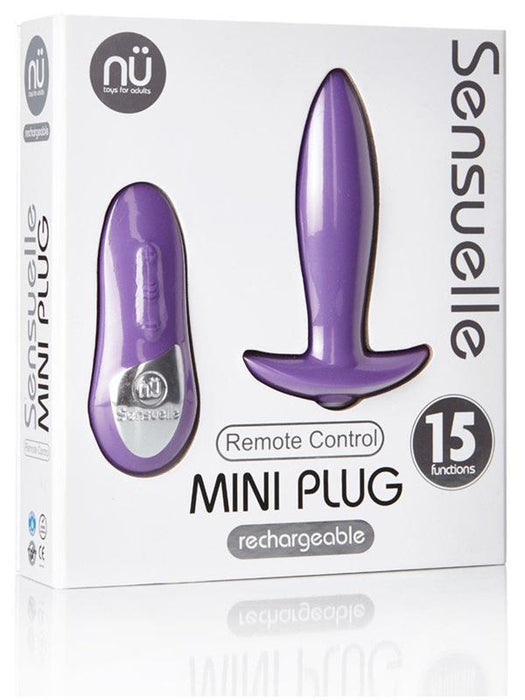 NU Sensuelle Remote Control Mini Plug Purple
