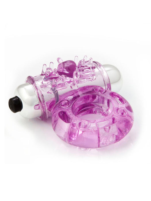 NU Sensuelle S-Wet Bullet Ring Purple
