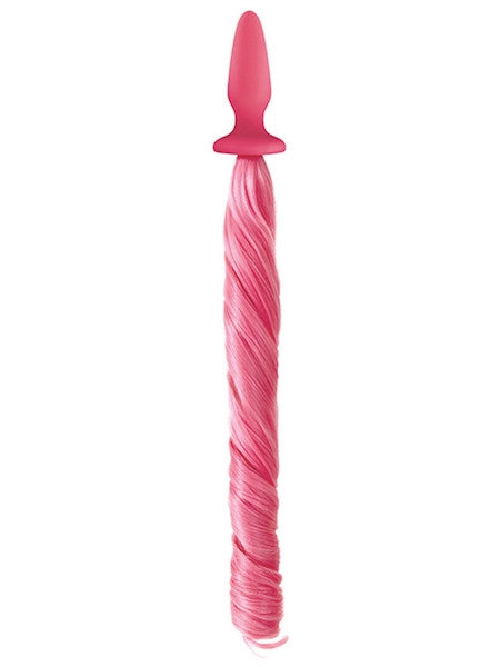 Unicorn Tails Butt Plug - Pink